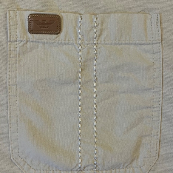 Beige   Giorgio Armani   XL short sleeve T-shirt - Picture 5 of 9